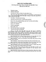 Báo cáo thường niên năm 2012 - Công ty Cổ phần Thủy điện miền Trung