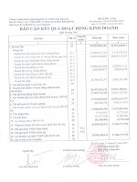 Báo cáo KQKD quý 2 năm 2012 - Công ty cổ phần Chứng khoán Ngân hàng Đầu tư và Phát triển Việt Nam