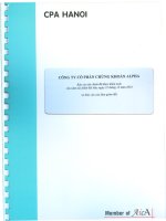 Báo cáo tài chính năm 2010 (đã kiểm toán) - Công ty Cổ phần Chứng khoán ALPHA