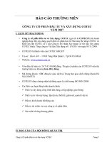 Báo cáo thường niên năm 2007 - Công ty Cổ phần Đầu tư và Xây dựng COTEC