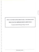 Báo cáo tài chính năm 2013 (đã kiểm toán) - Công ty Cổ phần Chứng khoán Châu Á – Thái Bình Dương