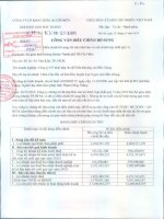 Báo cáo tài chính hợp nhất quý 3 năm 2015 - Công ty Cổ phần Khai thác và Chế biến Khoáng sản Bắc Giang