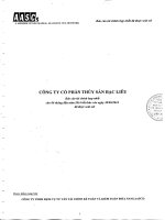 Báo cáo tài chính hợp nhất quý 2 năm 2014 (đã soát xét) - Công ty Cổ phần Thủy sản Bạc Liêu