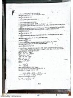 Đề thi hóa phân tích cơ sở p2 IUH đại học công nghiệp TP HCM