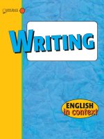 Carol hegarty writing english in context 2000 (Viết tiếng anh trong ngữ cảnh)