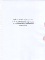 Báo cáo tài chính hợp nhất quý 2 năm 2014 (đã soát xét) - Công ty Cổ phần Chiếu xạ An Phú