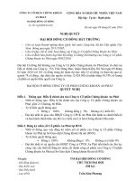 Nghị quyết đại hội cổ đông ngày 9-2-2010 - Công ty Cổ phần Chứng khoán An Phát