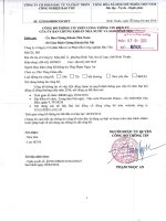 Nghị quyết Hội đồng Quản trị - Công ty cổ phần Đầu tư và Phát triển Công nghiệp Bảo Thư