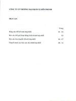 Báo cáo tài chính hợp nhất quý 3 năm 2015 - Công ty Cổ phần Thương mại - Dịch vụ Bến Thành