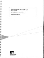 Báo cáo tài chính hợp nhất quý 2 năm 2015 (đã soát xét) - Công ty Cổ phần Đầu tư Xây dựng Bình Chánh