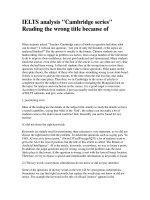 IELTS experience ( Kinh nghiệm làm bài thi IELTS )