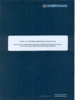Báo cáo tài chính quý 2 năm 2015 (đã soát xét) - Công ty Cổ phần Khoáng sản Bắc Kạn