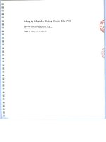 Báo cáo tài chính năm 2013 (đã kiểm toán) - Công ty Cổ phần Chứng khoán Bảo Việt