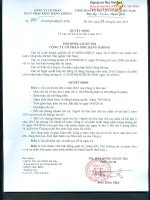 Nghị quyết Hội đồng Quản trị - Công ty Cổ phần Xuất nhập khẩu Hàng không