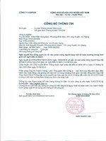 Nghị quyết Hội đồng Quản trị - Công ty Cổ phần Xuất nhập khẩu Thủy sản An Giang