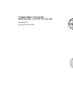 Báo cáo tài chính năm 2015 (đã kiểm toán) - Công ty cổ phần Chứng khoán Ngân hàng Đầu tư và Phát triển Việt Nam