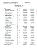 Báo cáo tài chính quý 4 năm 2015 - Công ty cổ phần Xuất nhập khẩu An Giang