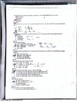 Đề thi quá trình thiết bị truyền nhiệt p2 IUH đại học công nghiệp TP HCM