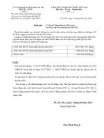 Báo cáo tài chính quý 2 năm 2014 - Công ty Cổ phần Khoáng sản & Xi măng Cần Thơ