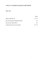 Báo cáo tài chính công ty mẹ quý 4 năm 2015 - Công ty Cổ phần Thương mại - Dịch vụ Bến Thành