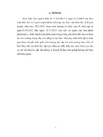 Báo cáo kiến tập tại trung tâm tin học thể dục thể thao