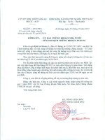 Báo cáo tài chính quý 3 năm 2015 - Công ty Cổ phần Xuất nhập khẩu Thủy sản An Giang