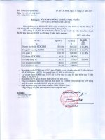 Báo cáo tài chính hợp nhất quý 3 năm 2013 - Tổng Công ty Cổ phần Bảo Minh