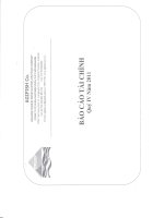 Báo cáo tài chính quý 4 năm 2011 - Công ty Cổ phần Xuất nhập khẩu Thủy sản An Giang