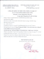 Nghị quyết Hội đồng Quản trị - Công ty Cổ phần Khai thác và Chế biến Khoáng sản Bắc Giang