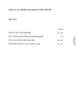 Báo cáo tài chính hợp nhất quý 4 năm 2014 - Công ty Cổ phần Thương mại - Dịch vụ Bến Thành