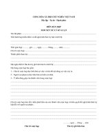 Biên bản họp xem xét xử lý kỷ luật