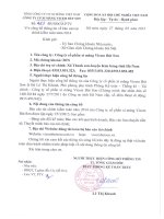 Báo cáo tài chính năm 2014 (đã kiểm toán) - Công ty cổ phần Xi măng Vicem Bút Sơn