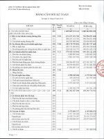 Báo cáo tài chính quý 1 năm 2015 - Công ty Cổ phần Chứng khoán Bảo Việt