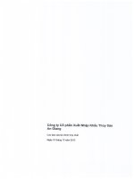 Báo cáo tài chính hợp nhất năm 2012 (đã kiểm toán) - Công ty Cổ phần Xuất nhập khẩu Thủy sản An Giang