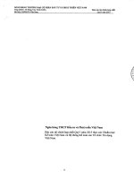 Báo cáo tài chính hợp nhất quý 1 năm 2015 - Ngân hàng Thương mại cổ phần Đầu tư và Phát triển Việt Nam