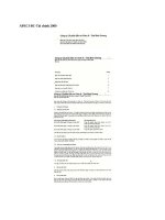 Báo cáo tài chính năm 2009 (đã kiểm toán) - Công ty Cổ phần Đầu tư Châu Á - Thái Bình Dương