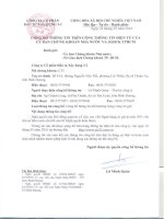 Nghị quyết Hội đồng Quản trị - Công ty Cổ phần Đầu tư Xây dựng 3-2