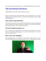 video ads genius review