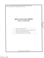 Báo cáo tài chính quý 2 năm 2014 - Công ty Cổ phần Chứng khoán Châu Á – Thái Bình Dương