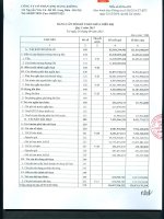 Báo cáo tài chính quý 3 năm 2015 - Công ty Cổ phần Xuất nhập khẩu Hàng không