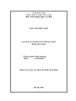 Lục bát và ngôn ngữ thơ lục bát đồng đức bốn (TT)