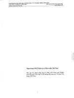 Báo cáo tài chính công ty mẹ quý 2 năm 2015 - Ngân hàng Thương mại cổ phần Đầu tư và Phát triển Việt Nam