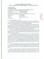 Báo cáo thường niên năm 2015 - Công ty Cổ phần Phát triển Phụ gia và Sản phẩm Dầu mỏ