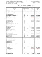 Báo cáo tài chính hợp nhất quý 3 năm 2011 - Công ty cổ phần Xây dựng và Nhân lực Việt Nam