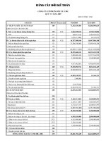 Báo cáo tài chính quý 4 năm 2009 - Công ty Cổ phần Đầu tư CMC