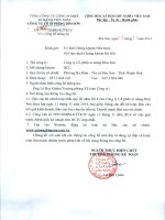 Báo cáo tài chính hợp nhất quý 3 năm 2014 - Công ty Cổ phần Xi măng Bỉm Sơn