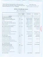 Báo cáo tài chính quý 1 năm 2014 - Công ty cổ phần Chứng khoán Ngân hàng Đầu tư và Phát triển Việt Nam