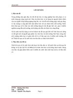 Thiết kế trạm xử lý nước thải cho khu dân cư được hình thành