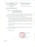 Báo cáo tài chính quý 3 năm 2014 - Công ty Cổ phần In Sách giáo khoa Hoà Phát