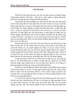 Đồ án nguyên lý kế toán: Vận dụng các phương pháp kế toán vào công tác kế toán doanh nghiệp